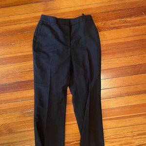 Calvin Klein size 2 Black Windowpane Pants